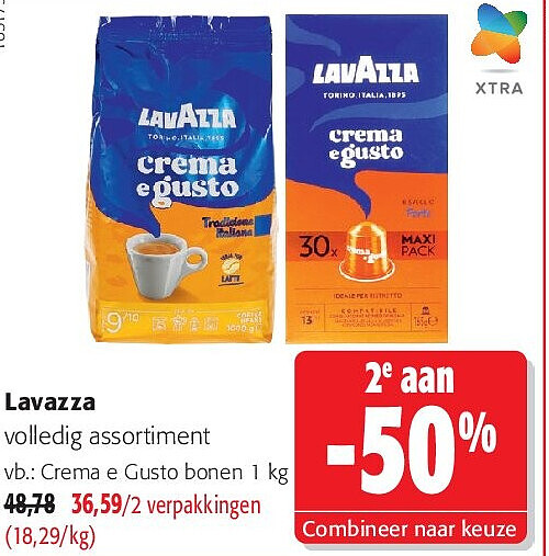 Lavazza Crema e Gusto bonen 1 kg