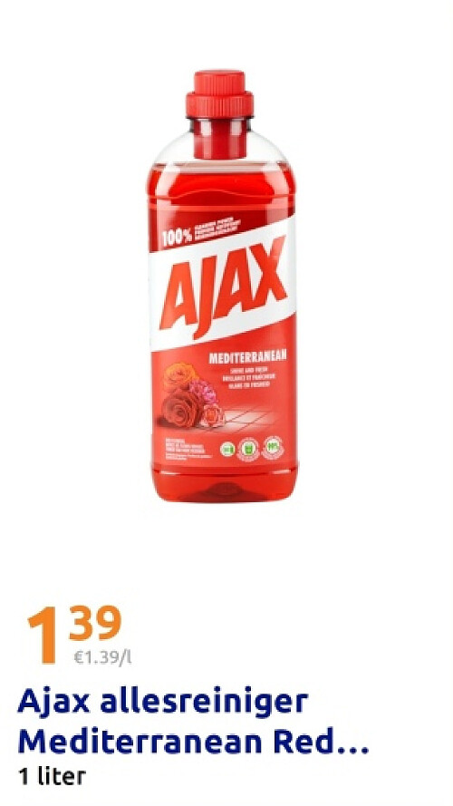 Ajax allesreiniger Mediterranean Red...
