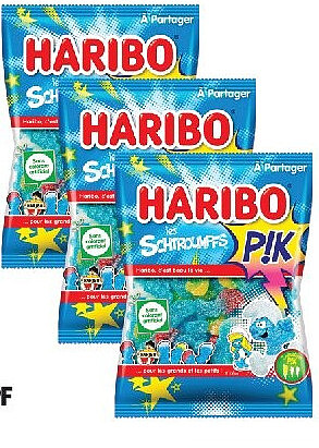 Bonbons Schtroumpf Pik Haribo 275 g