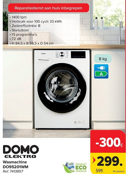 Wasmachine DO95201WM