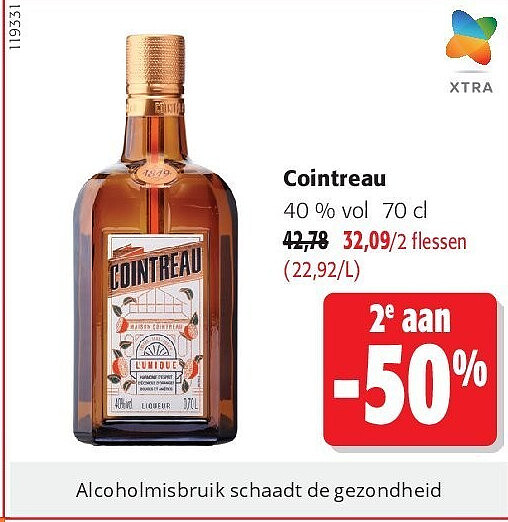 Cointreau 40 % vol 70 cl