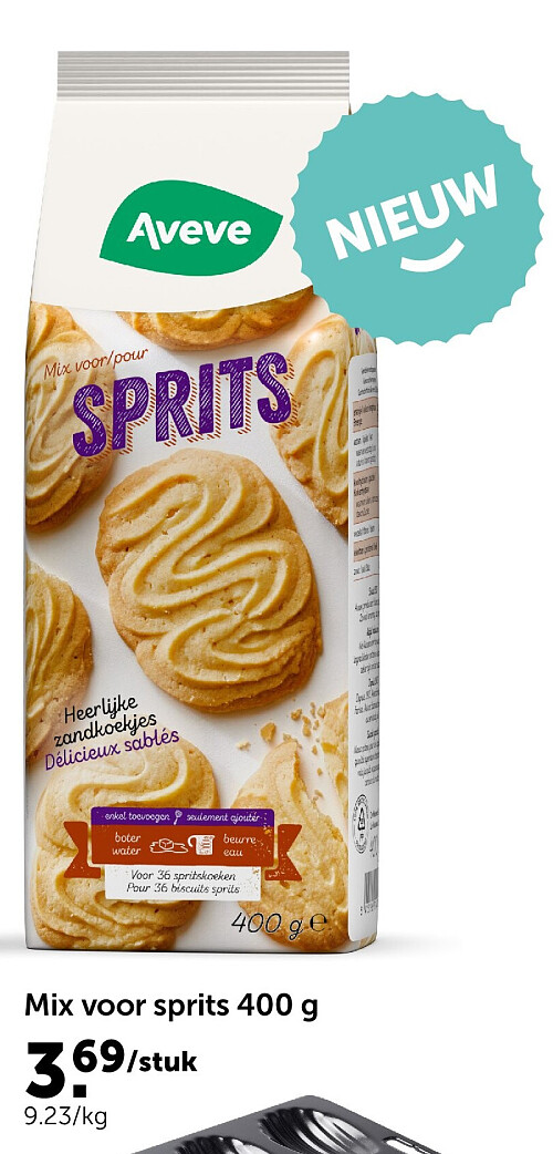 Mix voor sprits 400 g