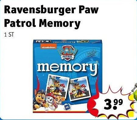 Ravensburger Paw Patrol Memory