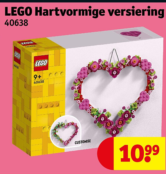 LEGO Hartvormige versiering
