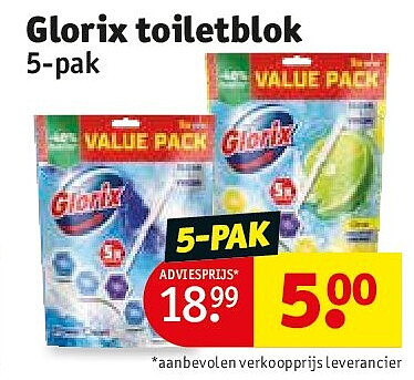 Glorix toiletblok