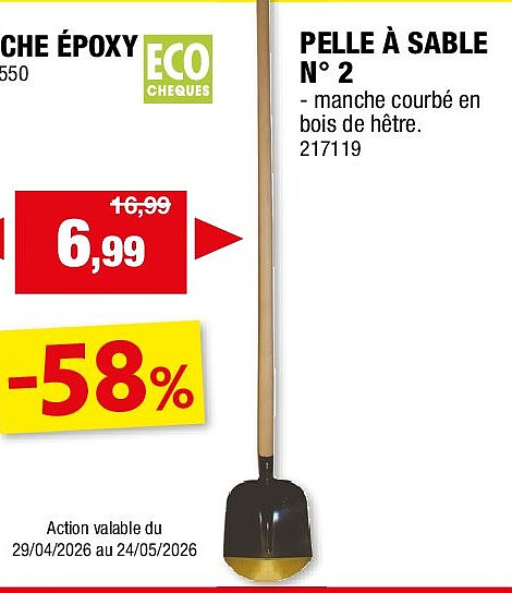 PELLE À SABLE N° 2