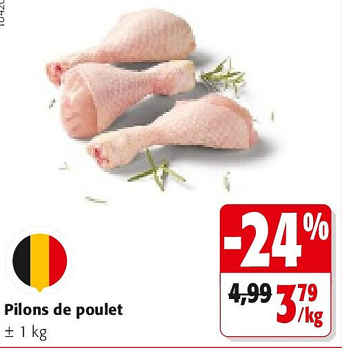 Pilons de poulet