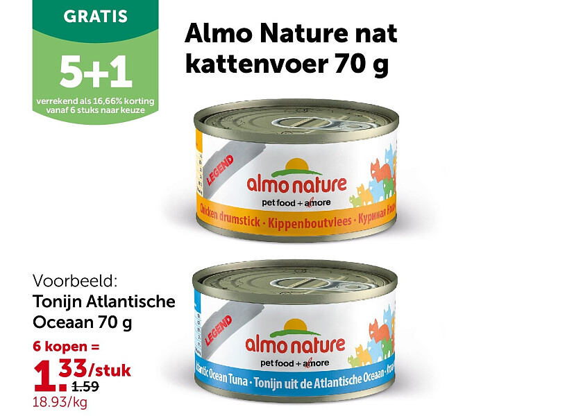 Tonijn Atlantische Oceaan 70 g