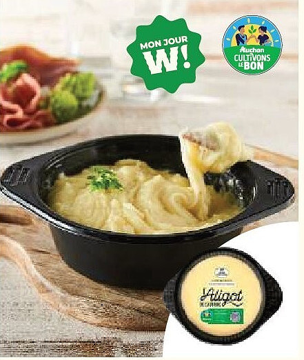 Aligot de l'Aubrac filière Auchan « Cultivons le bon »