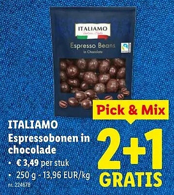 Espressobonen in chocolade
