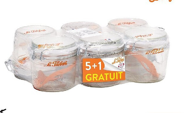 Lot de 6 terrines 350 g