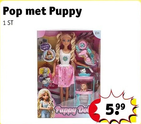 Pop met Puppy