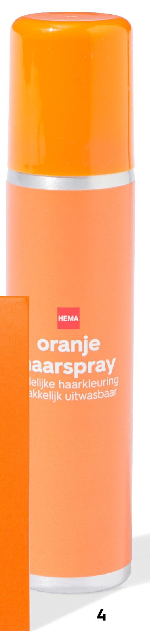 oranje haarspray