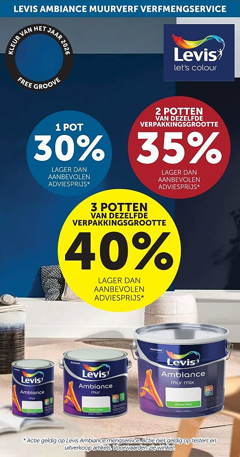 LEVIS AMBIANCE MUURVERF VERFMENGSERVICE