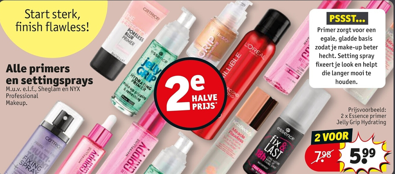 2 x Essence primer Jelly Grip Hydrating