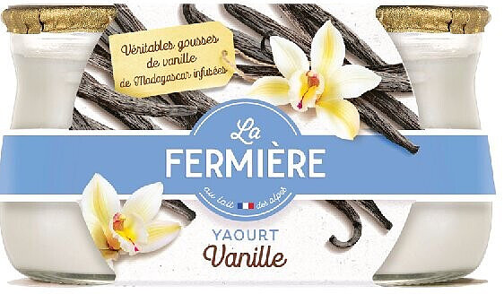 Yaourt à la vanille de Madagascar La Fermière