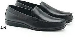 Pantoffel van leder