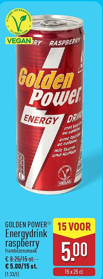 Energydrink raspberry