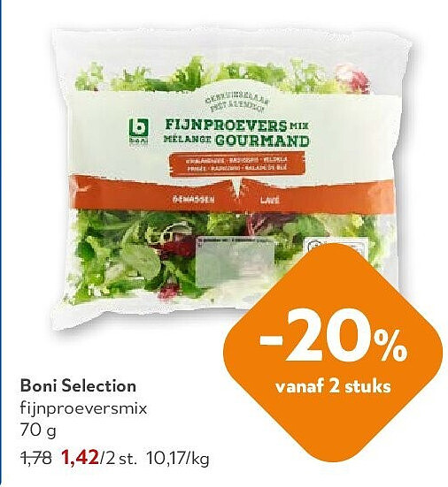 Boni Selection fijnproeversmix 70 g
