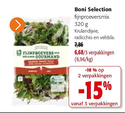 Boni Selection fijnproeversmix 320 g