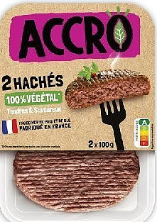 Steak haché végétal Accro