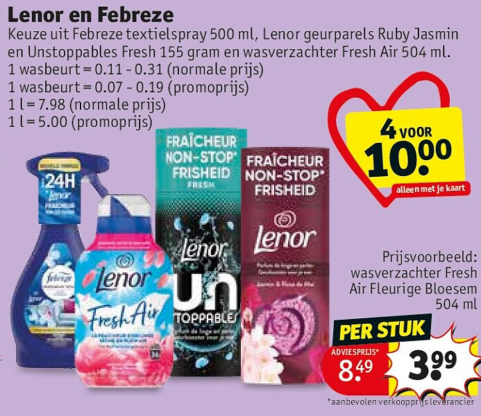 Lenor en Febreze