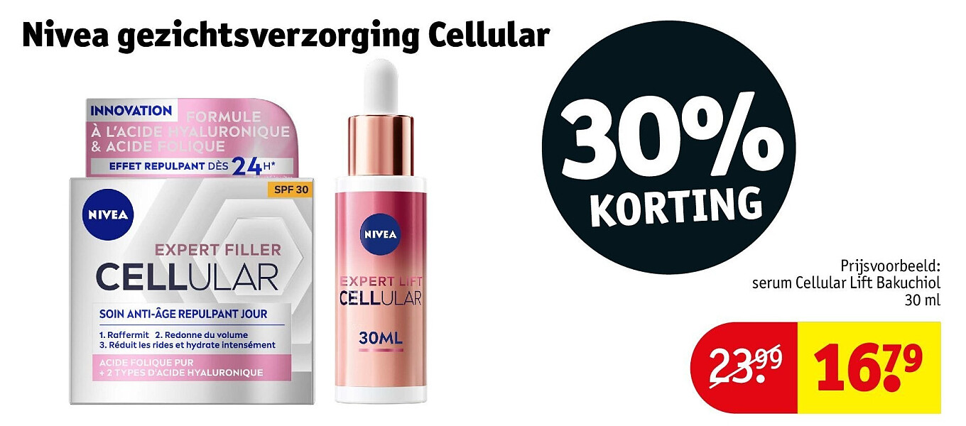 Nivea gezichtsverzorging Cellular