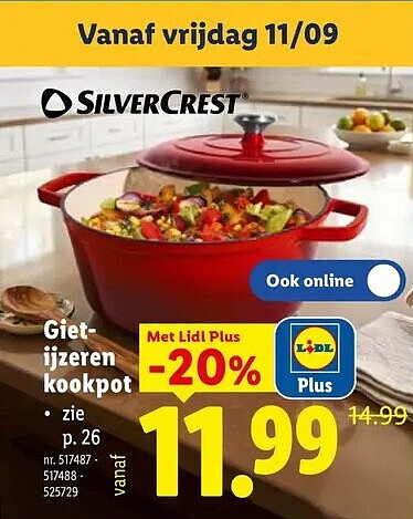 Gietijzeren kookpot