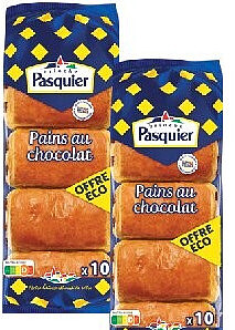 Pains au chocolat Pasquier x10, 450 g