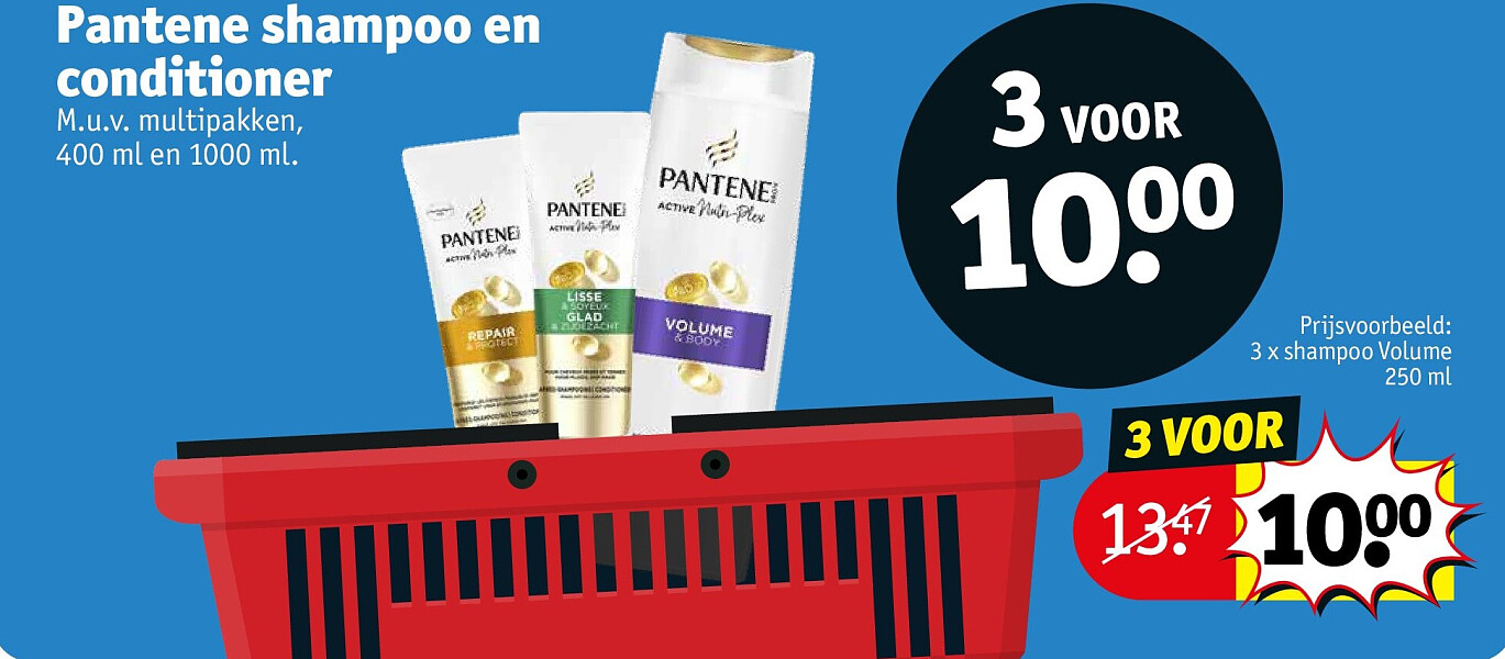 Pantene shampoo en conditioner
