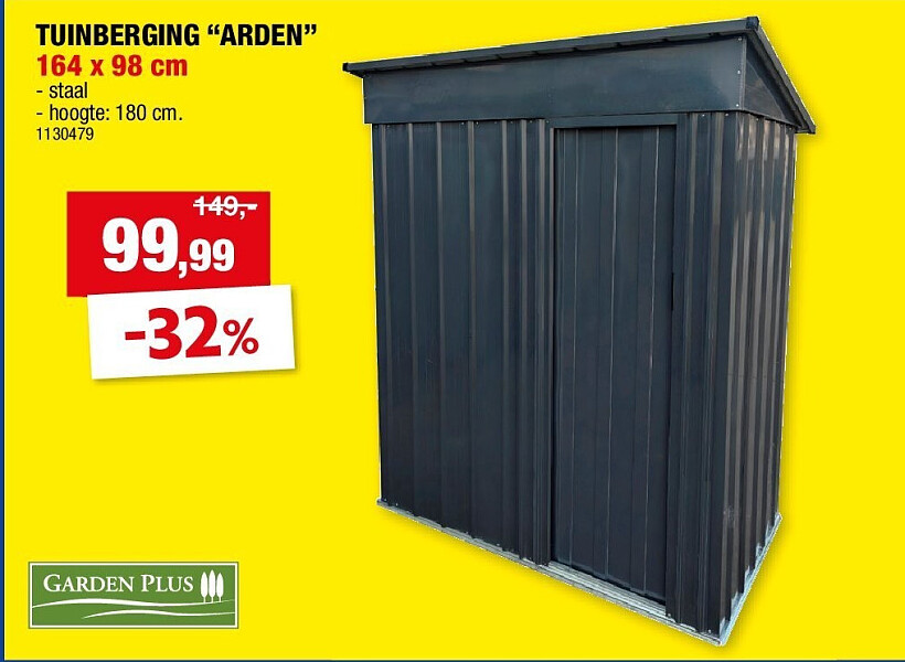 TUINBERGING “ARDEN” 164 x 98 cm
