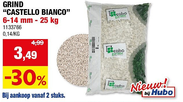 GRIND “CASTELLO BIANCO” 6-14 mm - 25 kg