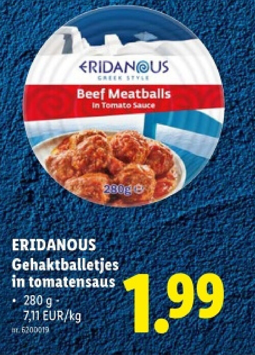 Gehaktballetjes in tomatensaus