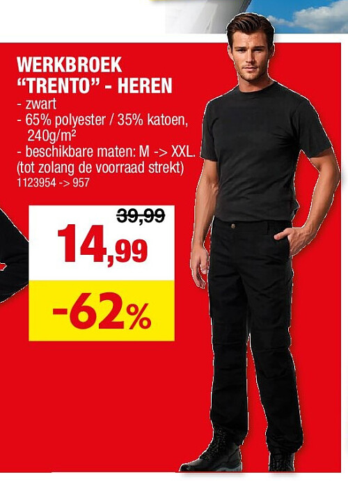 WERKBROEK “TRENTO” - HEREN