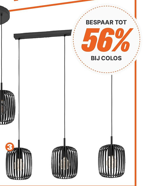 HANGLAMP “ROMAZZINA” 3 X E27