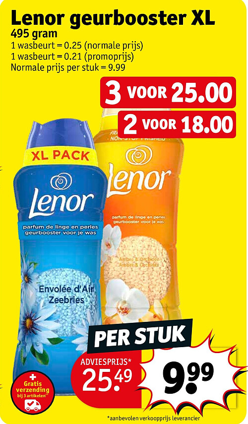 Lenor geurbooster XL