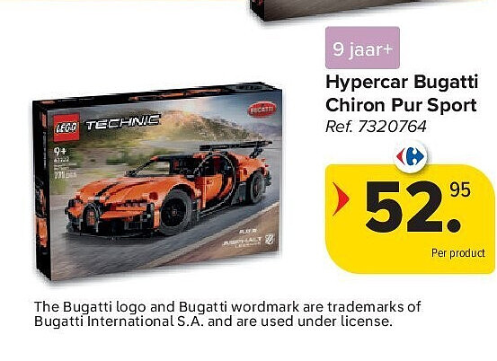 Hypercar Bugatti Chiron Pur Sport