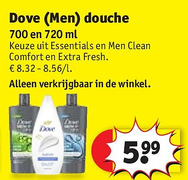Dove (Men) douche