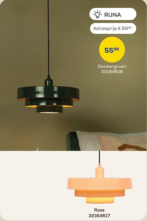 Hanglamp RUNA