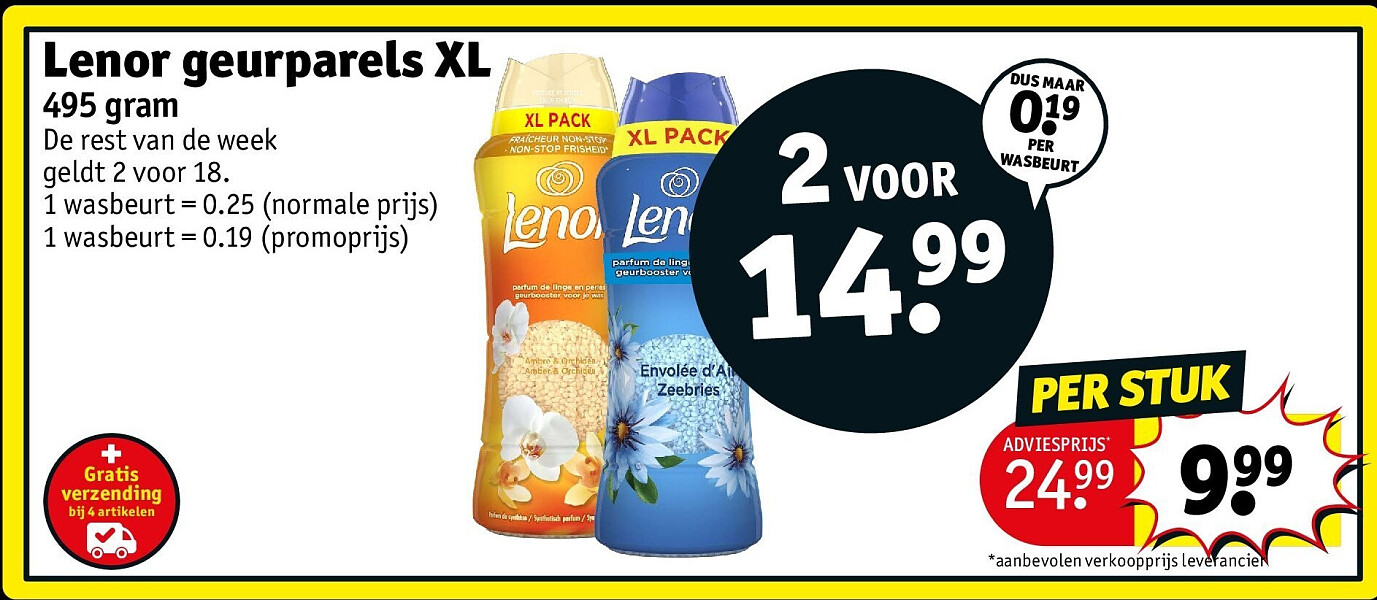 Lenor geurparels XL