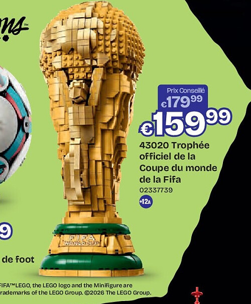 43020 Trophée officiel de la Coupe du monde de la Fifa