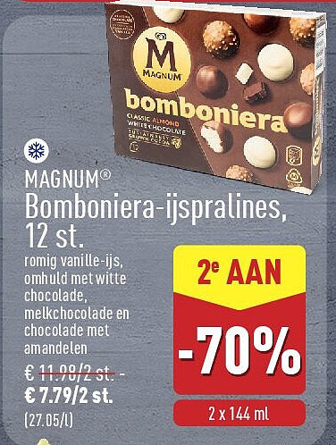 Bomboniera-ijspralines, 12st.