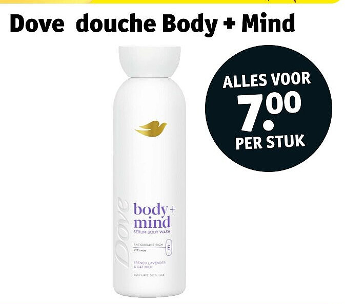 Dove douche Body + Mind