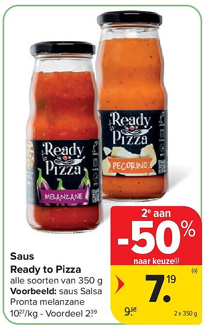 Saus Ready to Pizza