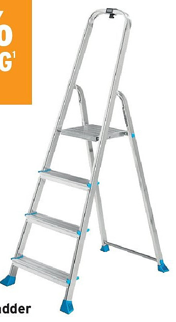 GAMMA trapladder 4 treden