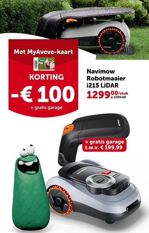 Navimow Robotmaaier i215 LiDAR