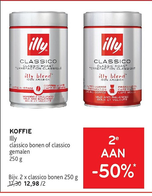 KOFFIE classico bonen 250 g