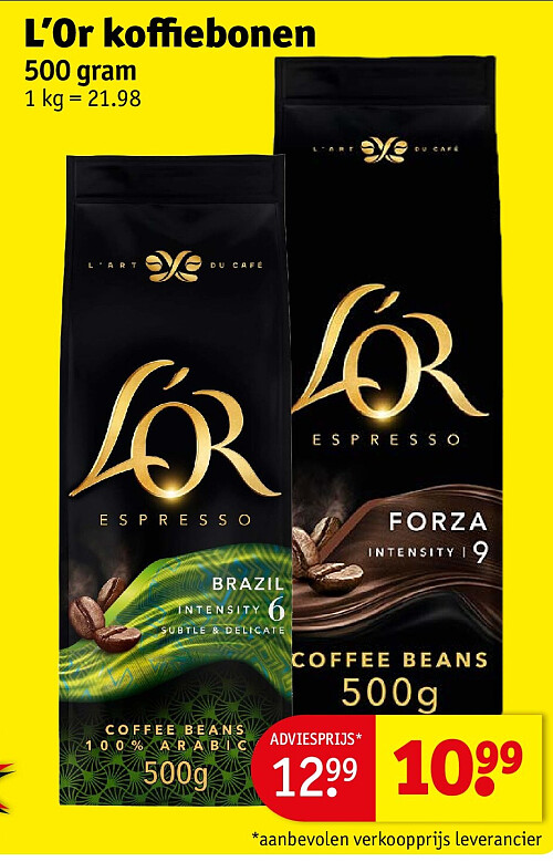 L’Or koffiebonen