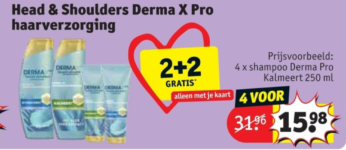 Head & Shoulders Derma X Pro haarverzorging