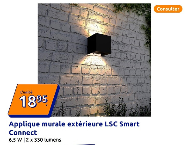 Applique murale extérieure LSC Smart Connect